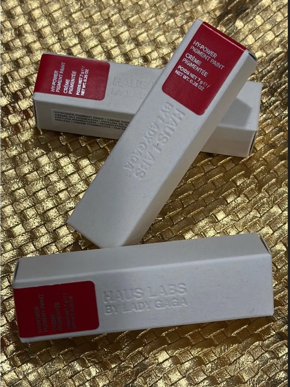 Haus Labs By Lady Gaga Hy-Power Pigment Paint Cream - Scarlet Matte Red